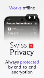 Proton Authenticator screenshot