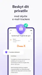 Proton Mail: Krypteret e-mail screenshot