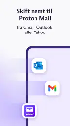 Proton Mail: Krypteret e-mail screenshot