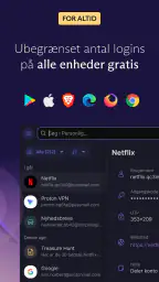 Proton Pass: Adgangskoder screenshot