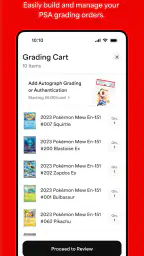 PSA | Pokémon and Sports Cards screenshot