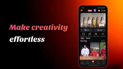 Purvia: AI Art, Video & Swap screenshot