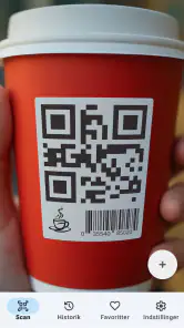QR-kode scanner Ingen annoncer screenshot