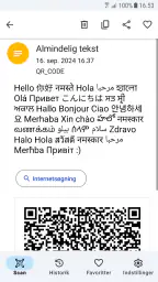 QR-kode scanner Ingen annoncer screenshot