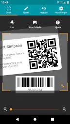 QR- og stregkode-scanner Pro screenshot