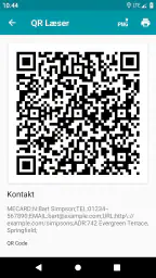 QR- og stregkode-scanner Pro screenshot