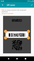 QR- og stregkode-scanner Pro screenshot