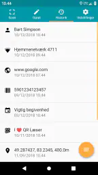 QR- og stregkode-scanner Pro screenshot