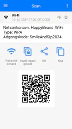 QR- & Stregkodescanner screenshot