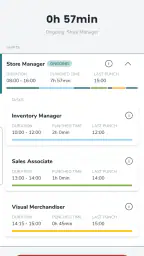 Quinyx Mobile screenshot