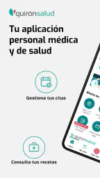 Quirónsalud screenshot