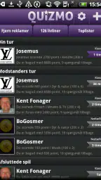Quizmo -gratis dansk quiz spil screenshot