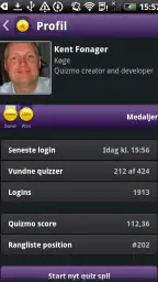 Quizmo -gratis dansk quiz spil screenshot