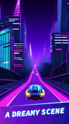 racerbil: musikspil screenshot