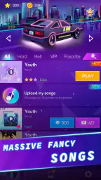 racerbil: musikspil screenshot