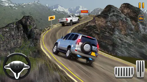 Racing Bil Simulator Spil 3D screenshot