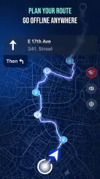 Radarkart, radardetektor, HUD screenshot