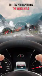 Radarkart, radardetektor, HUD screenshot