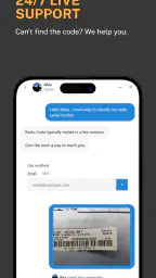 Radio Code for Renault screenshot