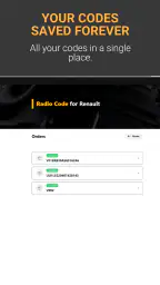Radio Code for Renault screenshot