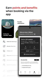 Radisson Hotels, hotelbooking screenshot