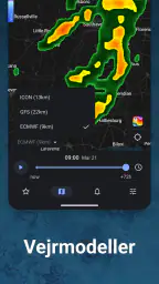 Rain Viewer: Vejrradarkort screenshot