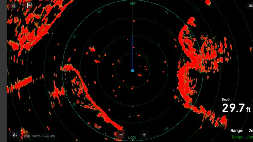 Raymarine screenshot