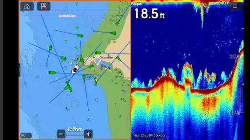 Raymarine screenshot