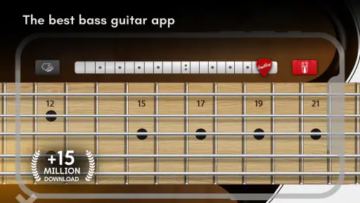 Real Bass: elektrisk basguitar screenshot