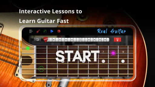 Real Guitar: spille guitar screenshot