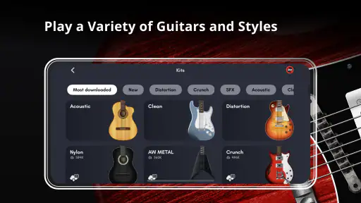 Real Guitar: spille guitar screenshot