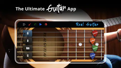 Real Guitar: spille guitar screenshot