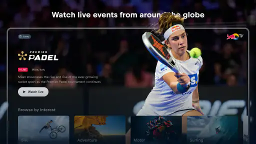 Red Bull TV screenshot