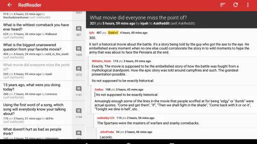 RedReader screenshot