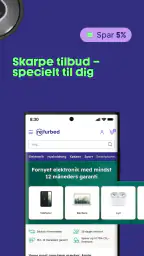 refurbed køb billig elektronik screenshot