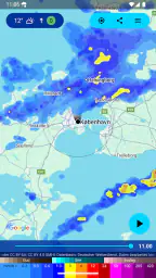 Regn Alarm (Rain Alarm) screenshot