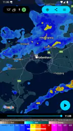 Regn Alarm (Rain Alarm) screenshot