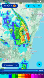 Regn Alarm (Rain Alarm) screenshot