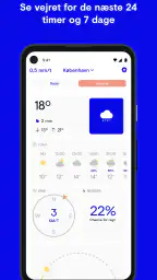 Regnspotter - regn og vejr screenshot