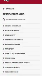 Rejseklar screenshot