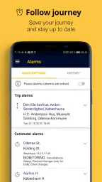 Rejseplanen screenshot