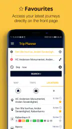 Rejseplanen screenshot