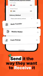 Remit Choice: Pengeoverførsel screenshot