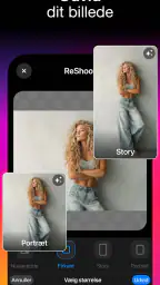 ReShoot: AI-foto og redigering screenshot