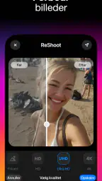 ReShoot: AI-foto og redigering screenshot