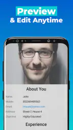 Resume Builder CV Maker App screenshot
