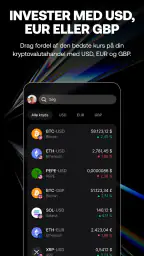 Revolut X: Køb Bitcoin, krypto screenshot