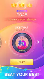 Rhythm Tiles : Piano Game screenshot