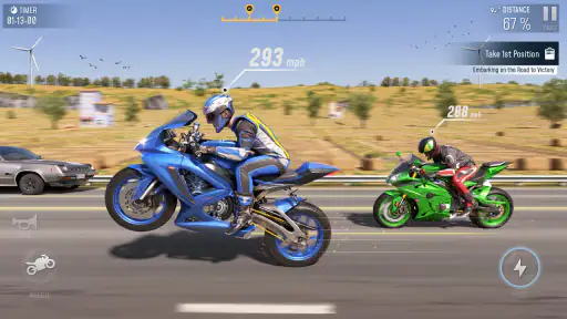 Rider 3D: Bike Racing Games screenshot