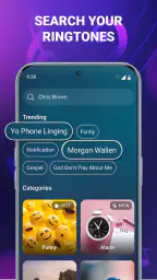 Ringetoner til android screenshot